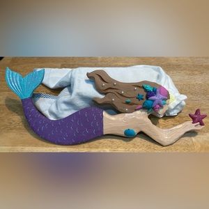 New! Hand-painted Mermaid Wall Decor
